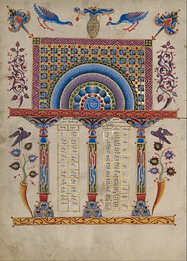 تذهیب در نقاشی ارمنیاثر توروس روسلین