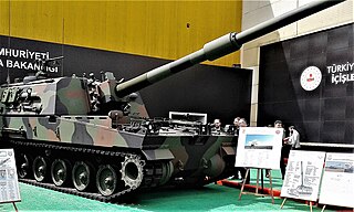 <span class="mw-page-title-main">T-155 Fırtına</span> Turkish 155 mm self-propelled howitzer