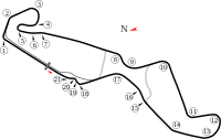 Mapa do circuito