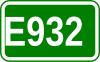 Europese route 932