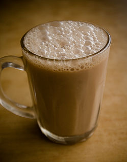 Teh tarik Milk tea beverage in Southeast Asia