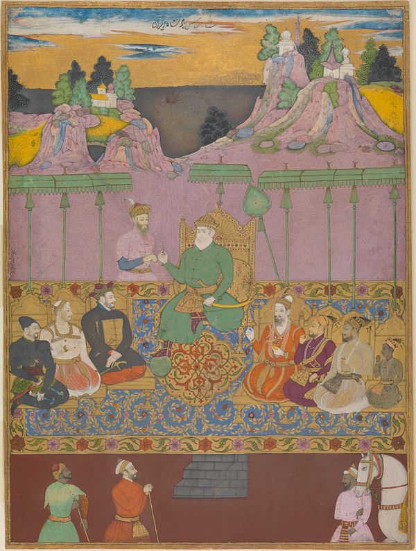 A painting of "The House of Bijapur" was completed in the year 1680, during the reign of Sikandar Adil Shah the last ruler of the Adil Shahi dynasty.