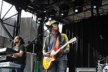 Desi Hyson and Junior Marvin performing at Raggamuffin Music Festival#2011