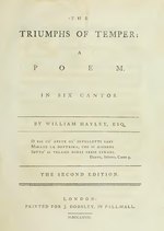 Thumbnail for File:The triumphs of temper - a poem, in six cantos (IA triumphsoftemper00hayl).pdf