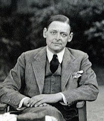 T. S. Eliot, lecturer in English and Nobel prize winner in Literature 1948