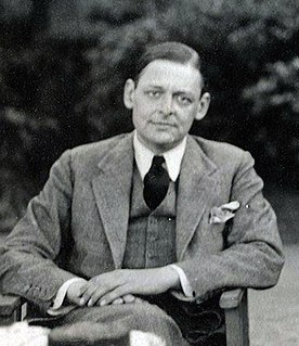 <span class="mw-page-title-main">T. S. Eliot</span> US-born British poet (1888–1965)