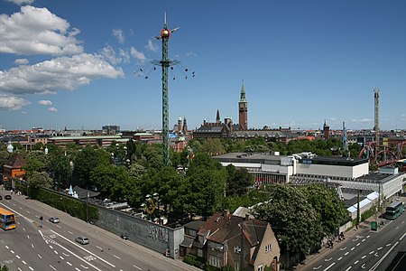 Tivoli Gardens birds view