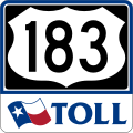 File:Toll Texas U.S. Highway 183.svg