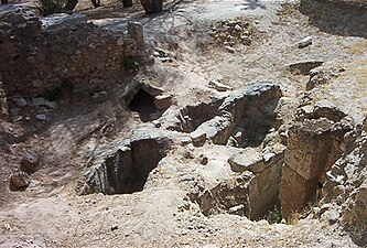 Tombe puniche nei pozzi delle Terme di Antonino a Cartagine