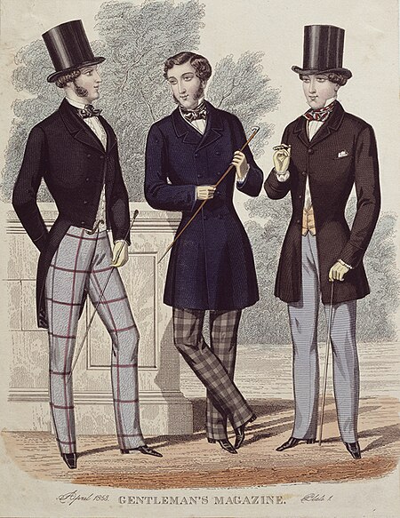 Tập_tin:Tre_män_poserar_framför_en_mur._Modeplansch,_Gentlemen's_Magazine,_1853_-_Nordiska_Museet_-_NMA.0060793.jpg