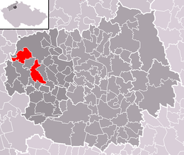 Třebenice - Carte