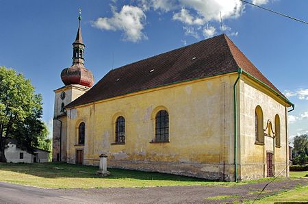 Trstěnice kostel svatého Víta