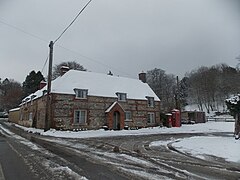 Turnworth, a wintry village scene - geograph.org.uk - 5710864.jpg