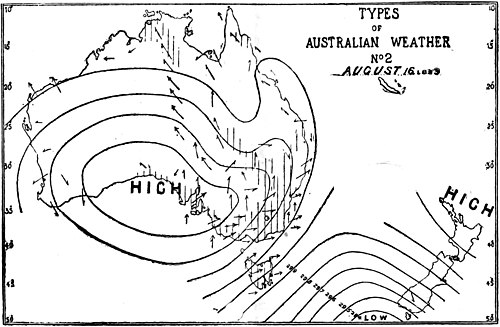 Australian weather chart No 2 August 16 1893