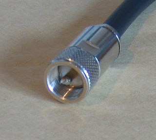 <span class="mw-page-title-main">UHF connector</span>
