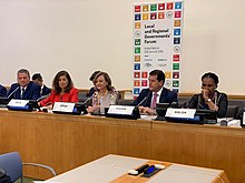 UCLG Euroasia President Mayor Metshin of Kazan speaking at UN GA Local and Regional Governments' Forum NYC 24-25 September 2019 UN GA Local and Regional Governments' Forum 24-25 September 2019.jpg