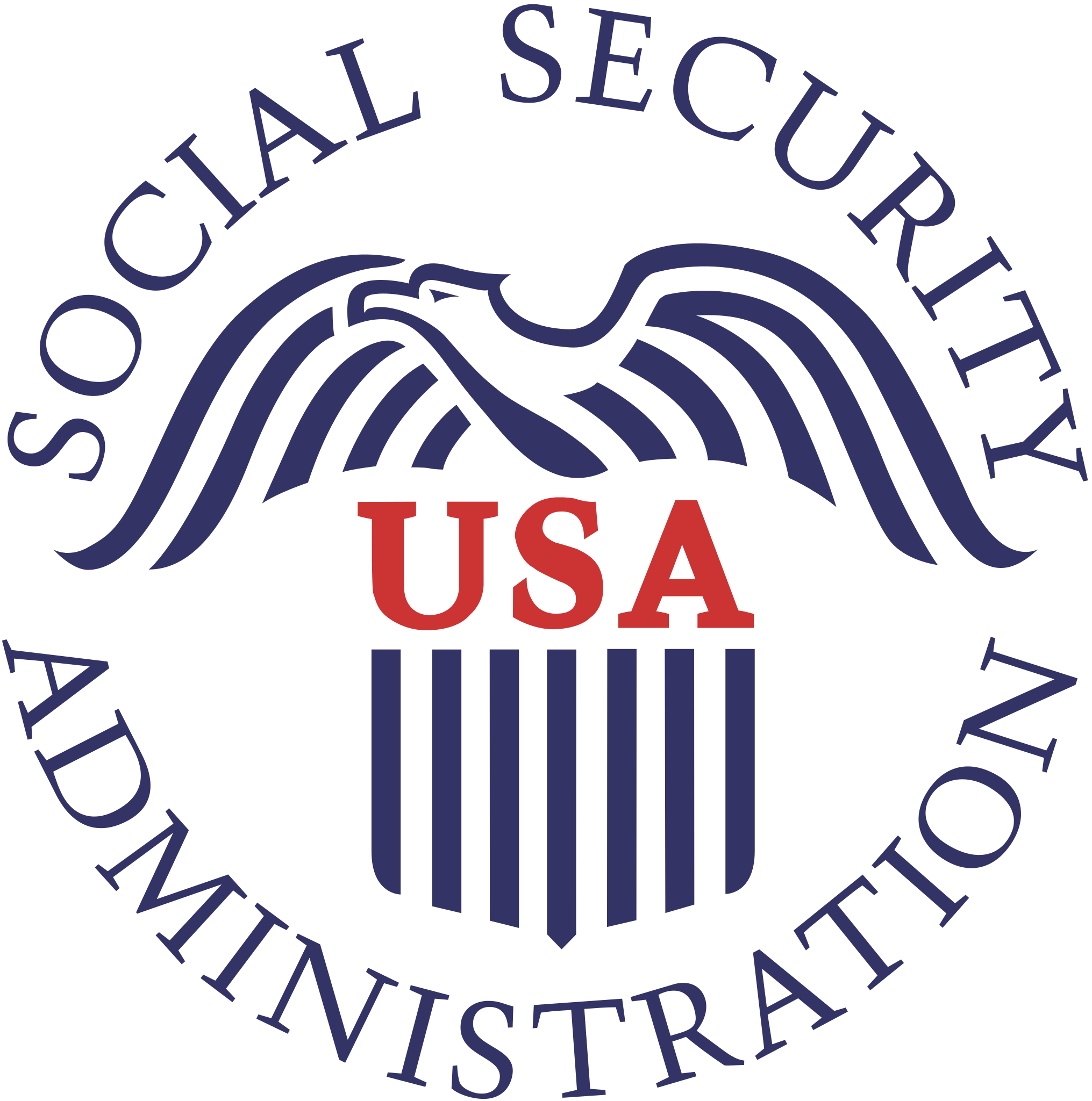 File:US-SocialSecurityAdmin-Seal.svg - Wikimedia Commons For Social Security Card Template Pdf