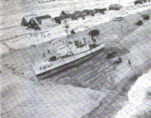 USCGC General Greene USCGC General Greene (WPC-140) aground March 1960.PNG