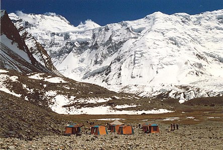 The summit of Ismoil Somoni Peak is the highest point of Tajikistan.