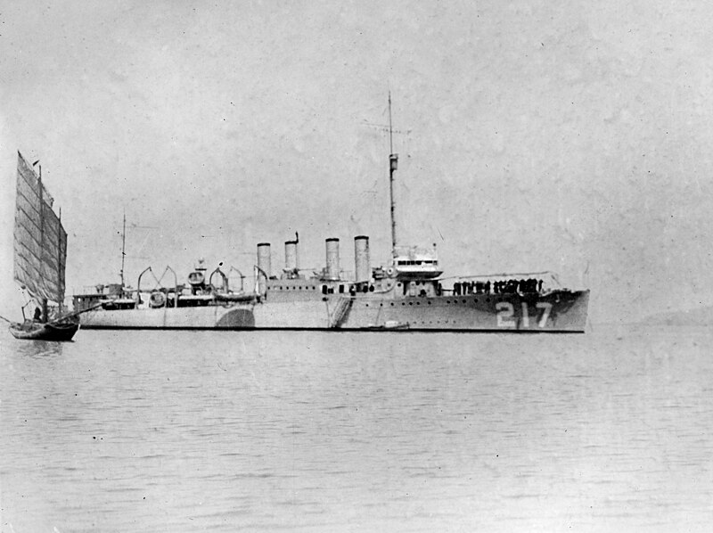 File:USS Whipple (DD-217) in Asian waters, circa in the early 1920s (ggbain.36377).jpg