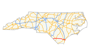 U.S. Route 76 in North Carolina highway in North Carolina