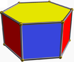 Prisma hexagonala.