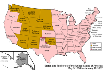 An enlargeable map of the United States after the annexation of another western portion of the Territory of Utah on May 5 1866. United States 1866-1867-01.png