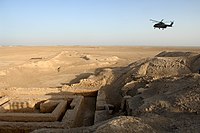 Uruk Archaeological site at Warka, Iraq MOD 45156521.jpg