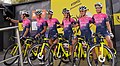 Het team in de Tour de France Femmes 2022