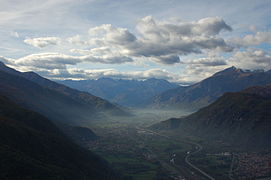 Vista del Val Susa desde la Sacra