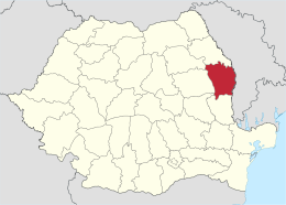 Oblast Vaslui - Lokalizace