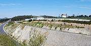 Mougá vista da estrada Porto Exterior de Ferrol