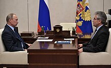 Vladimir Putin and Alexander Sergeev (2017-09-27) 1.jpg