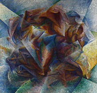 Umberto Boccioni, Dynamism of a Soccer Player, 1913