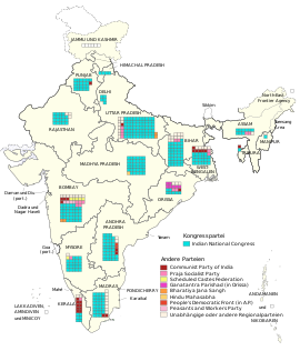 Elecciones generales de India de 1957
