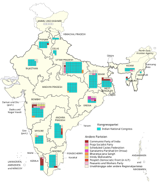 <span class="mw-page-title-main">1957 Indian general election in Madras State</span>