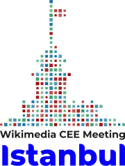 Logo of the Wikimedia CEE Meeting 2024 for Istanbul bid