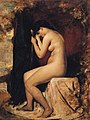 William Etty, Seated Woman Nude, c. 1830s