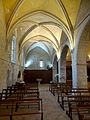 Wissous (91), iglesia de Saint-Denis, pasillo, vista hacia el oeste 2.jpg