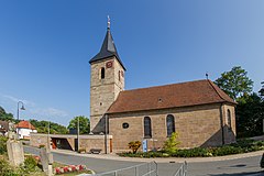 Wunderburg St. Katholische Pfarrkirche St. Вольфганг D-4-74-134-1.jpg