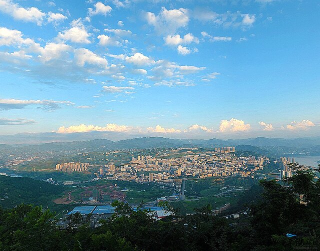 Wanzhou panorama