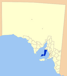 Municipalità di Yorke Peninsula – Mappa