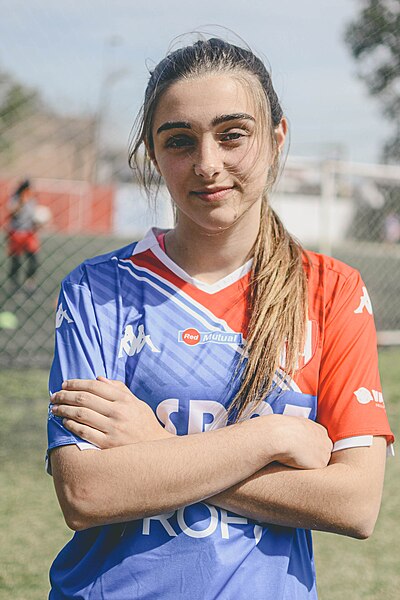 File:Yovaldi Isabella Fútbol Femenino Tatengue club atletico union de santa fe titi nicola-2.jpg