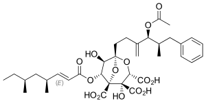 Zaragozic acid A.svg