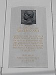 Wolfgang Amadeus Mozart - memorial plaque