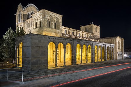 Basilica of San Vicente in Ávila. Photographer: Rafesmar