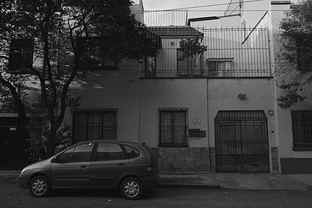 21 Tepeji Street, Colonia Roma - the original house of Cuarón's family, located opposite the filming location house