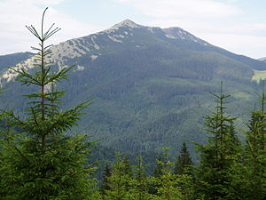 Південно-східна частина хребта