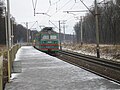 * Nomination: Electric locomotive at the Tarasivka train stop, Kiev Oblast.--Ahonc 17:46, 26 December 2011 (UTC) * * Review needed