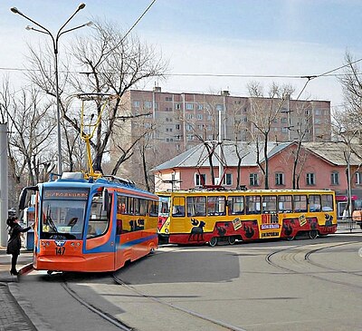 Trams in Pavlodar